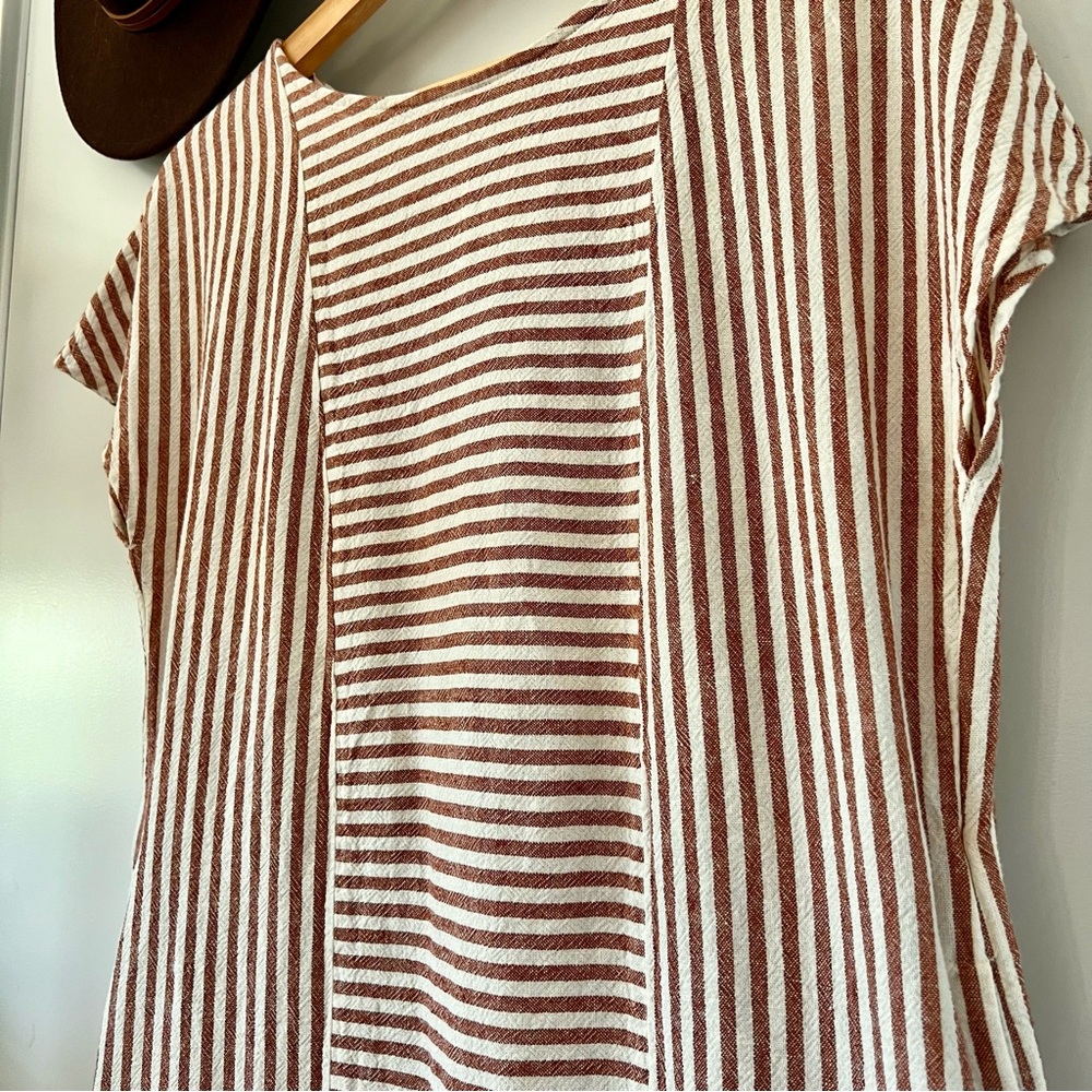 Easy Madewell Linen Blend Summer Dress - Picture 10 of 10